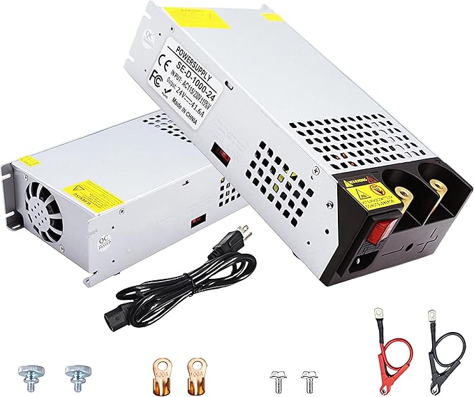 AC to DC 24V 42A 1000W Power Supply Universal Regulated Switching AC to DC Converter AC110V/220V SMPS Transformer Driver Adapter for DIY,LED Strip Light, CCTV Camera Security, RV (DC24V-42A-1000W)