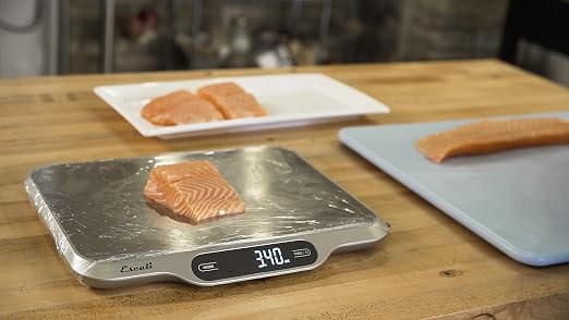 SAN Jamar Mechanical Dial Food Scale with Removable Bowl 2 Pound Capacity – Manual Kitchen Scale – Metal Construction, Tare Function for Cooking, Baking & Portion Control, Food Scale with Bowl