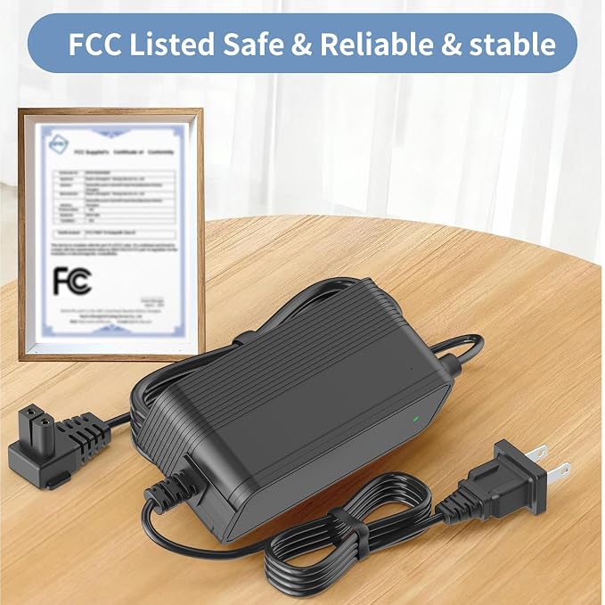 28V Charger for Robotic Pool Cleaner Compatible with Seauto/RERIOU/Zyerch/HISION SAT20 & SAT25 Robotic Pool Cleaner Adapter Charger