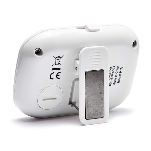 CDN PT2 Component Design Northwest 4-Event Clock Digital Timer, White