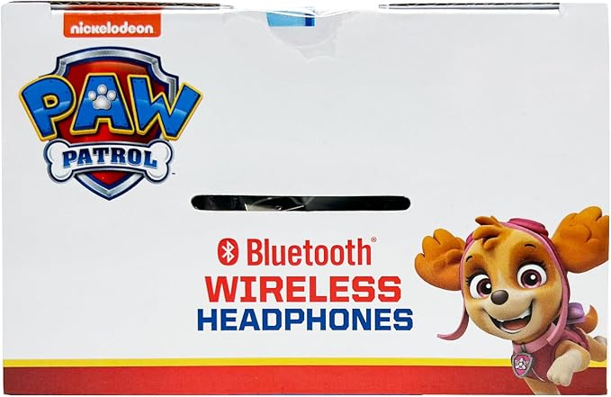 Paw Patrol Bluetooth Headphones for Kids, Wireless Headphones Skye Liberty