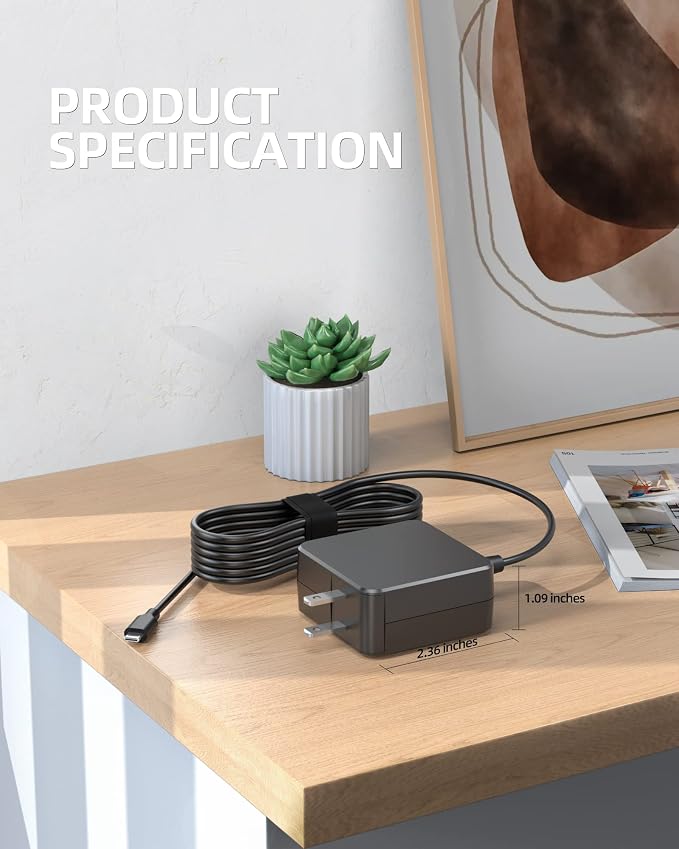45W USB-C Power Adapter Fit for T-Mobile 5G Home Internet Wi-Fi Gateway - Fit for Arcadyan KVD21, Sagemcom Fast 5688W, TMO-G4AR TMO-G4SE, TP-Link, GL.iNet Portable Travel Router Hotspot Charger