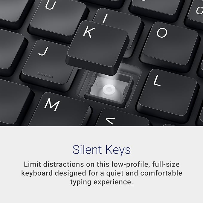 Dell KB525C Wired Collaboration Keyboard - USB-C & USB-A Versatile connectivity, 15 Programmable Shortcuts, Collaboration Keys - Zoom & Microsoft Teams, Copilot Key, Silent Keys - Black