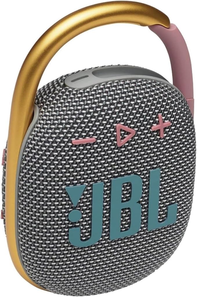 JBL Clip 4 - Portable Mini Bluetooth Speaker - Grey (Renewed)