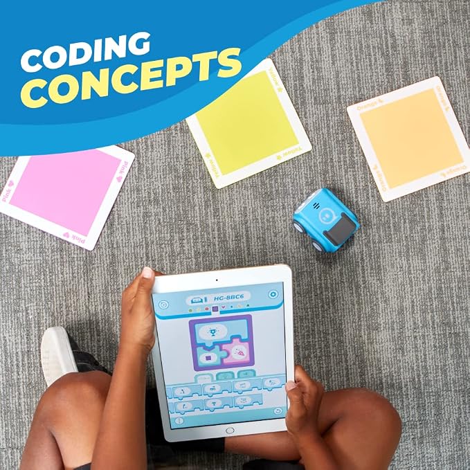 Sphero Indi Student Kit Screenless Coding Robot for Ages 4+ | Introduce Coding & Computer Science, Computational Thinking Concepts, Solve Puzzles & Create Mazes, Educational STEM Toy