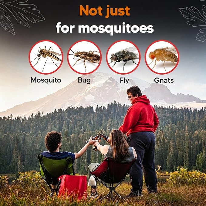 Mosquito Repellent, Mosquitoes Repellent Indoor, Keep Mosquito Away, Covers 120 sq ft of Space,Safe for People and Pets, Perfect for Patio,Bedroom,Garden,Camping-8P