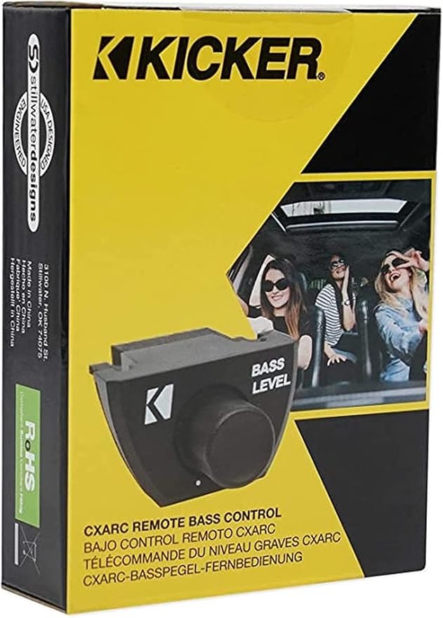 Kicker 46CXARC CXARC Remote Control for Kicker 46CX Series Amps