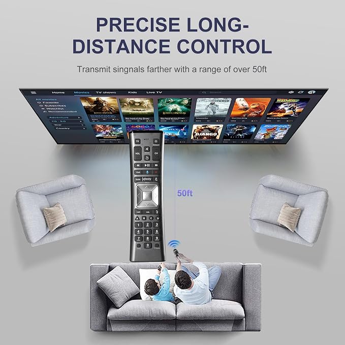 XR11 Voice Backlit Remote Control Compatible with XFinity X1 Comcast Activated Cable TV