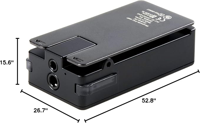 Qudelix-5K Bluetooth USB DAC AMP with LDAC, aptX Adaptive, aptX HD, AAC (Dual ES9219 3.5mm Unbalanced & 2.5mm Balanced Output)