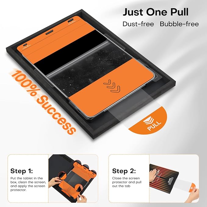 OMOTON 2 Pack Privacy Screen Protector for iPad Pro 11 Inch 2022/2021/2020/2018 iPad Air 5th 4th Generation Air 5/4 10.9 Inch 2022/2020, Anti-Spy Tempered Glass with Installation Tray, Case Friendly