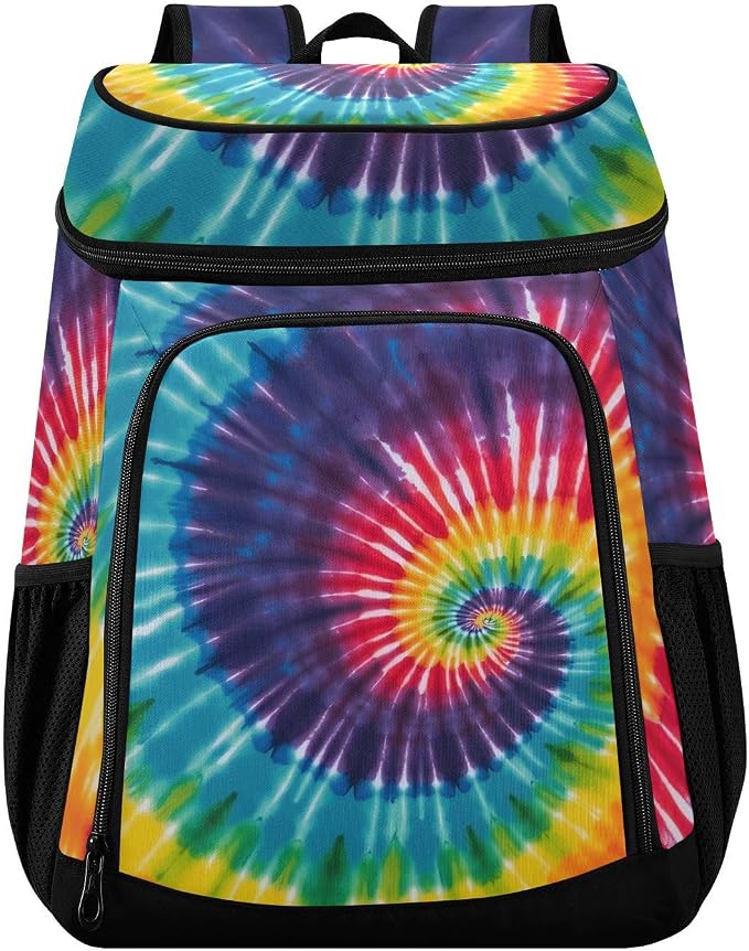 Tropical Pineapples Fruits Cooler Backpack Insulated Leak Proof Beach Cooler Bag Soft Lunch Picnic Hiking Camping Backpack Cooler