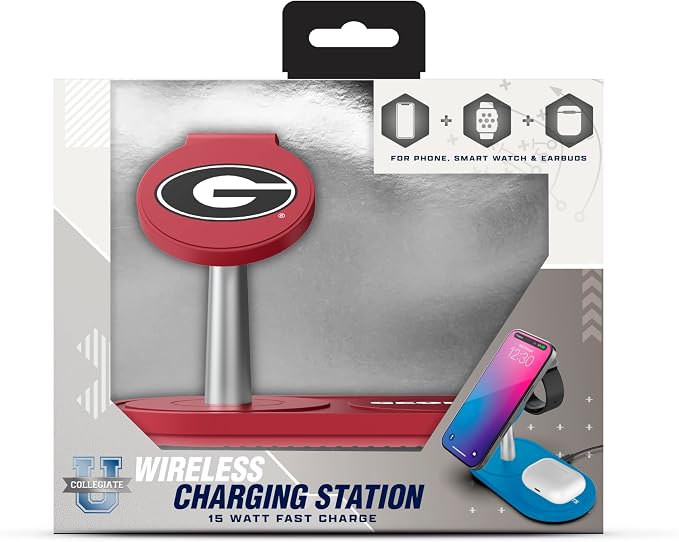 SOAR Collegiate 3-in-1 Wireless Charging Station