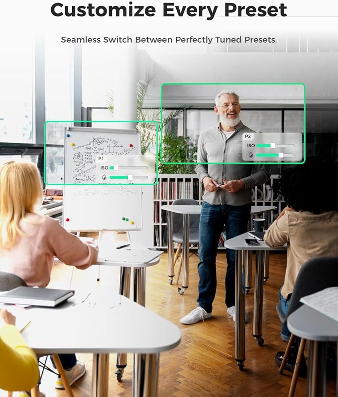 OBSBOT Tiny SE 1080P 100FPS Webcam for PC, AI Tracking PTZ Streaming Camera with 1/2.8" Sensor, Gesture Control, Dual ISO, Staggered HDR, Web Camera for Desktop Computer, Laptop, Meeting, Video Calls.