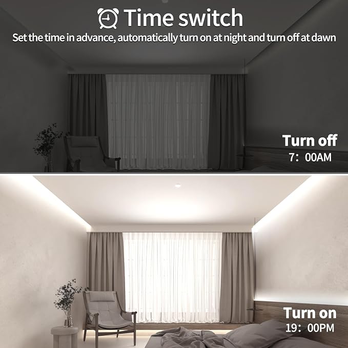 COB LED Strip Lights 100ft,6000K DC 24V Dimmable White Flexible LED Rope Lights for Bedroom,with Remote and app Control LED Lights Strip for Living Room, Shelf, Cabinet(2 Rolls of 50ft)