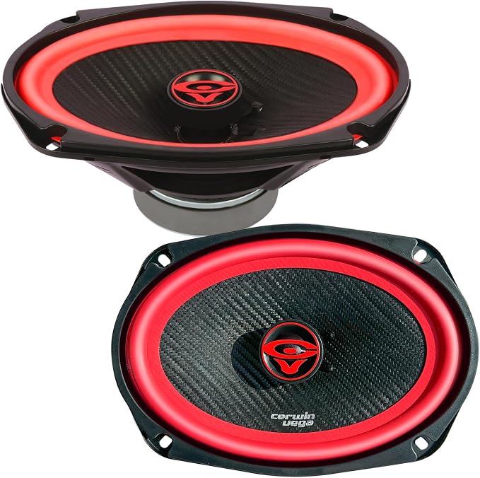 CERWIN-VEGA! V692 6"× 9" Vega 2-Way 420 Watts 2 Ohm Coaxial Full Range Speakers