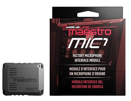 iDatalink Maestro ADS-MIC1 Factory Microphone Retention Module for Aftermarket Radios – Works Standalone or with MRR, MRR2, MSR Interfaces & iDatalink-Compatible Head Units (Sold Separately)