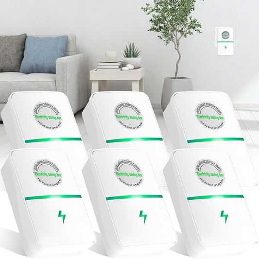 Stopwatt SmartPlug Device, Stop Watt Device Plug-in for Home & Office US Plug 90V-250V 30KW 6Pack