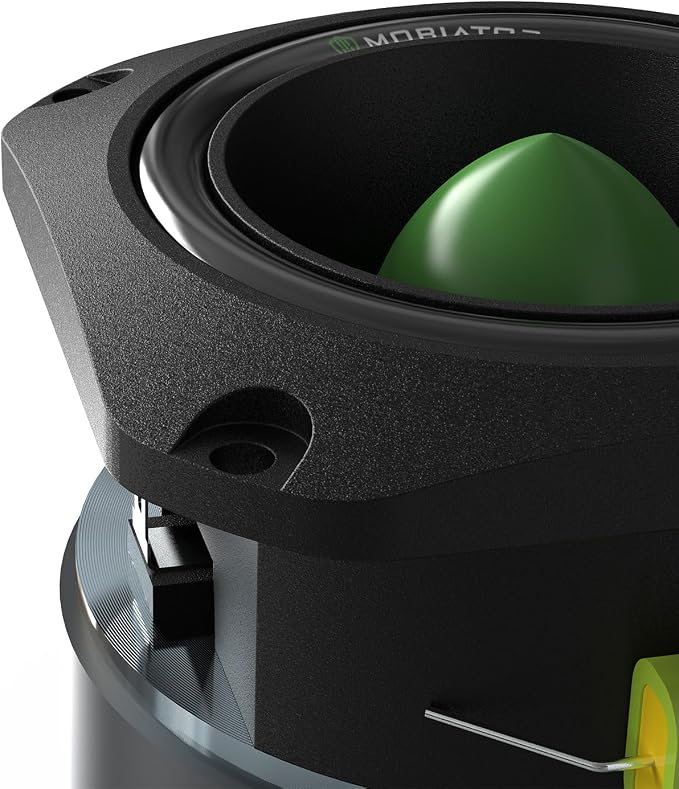 T45B 4” Super Bullet Tweeter | Titanium Diaphragm, 1.5” Voice Coil, 4 Ohm, 700W Max, Built-in Capacitor Pro Audio High Frequency Driver (Single)
