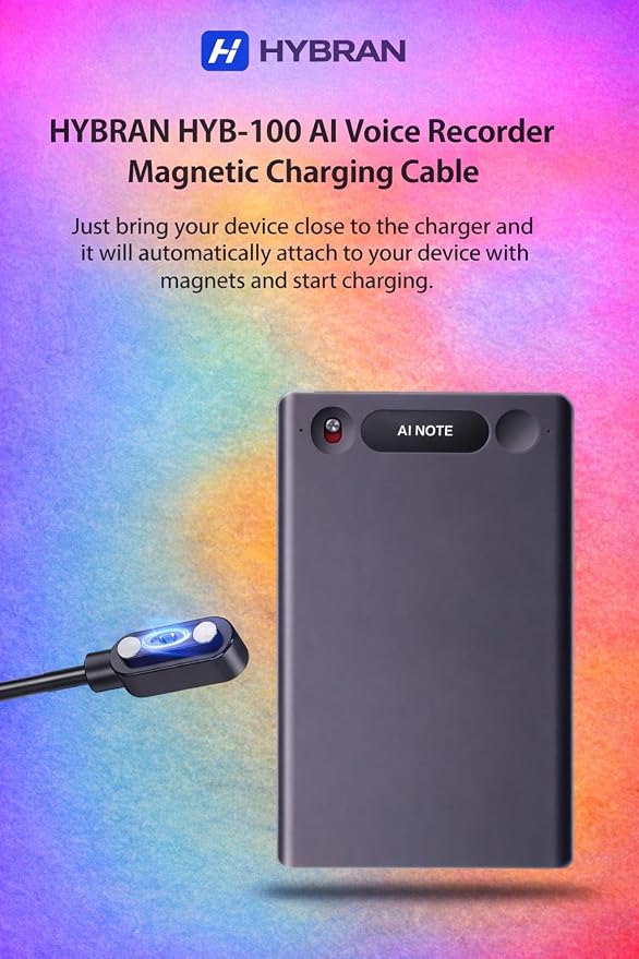 AI Voice Recorder (Cable-2 Pack)