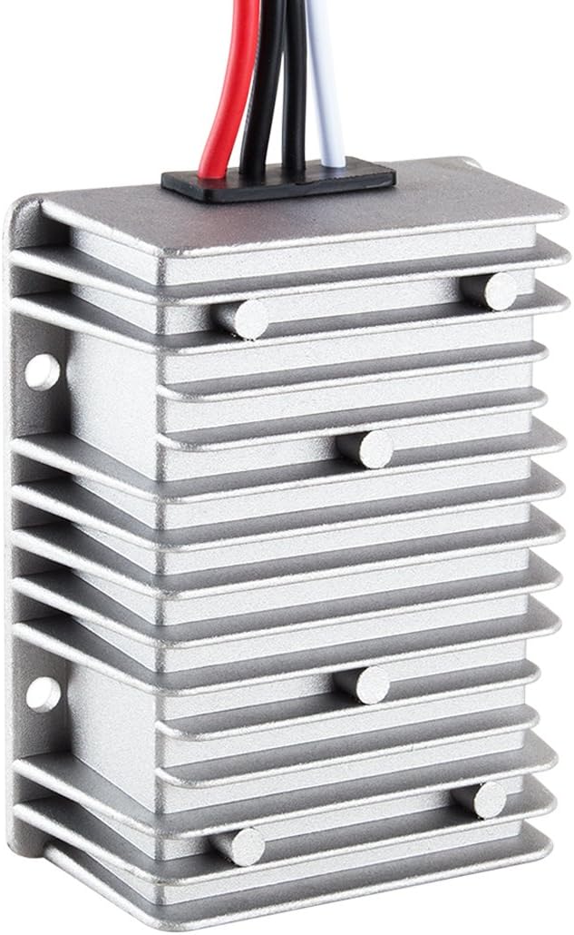 uxcell Voltage Converter Regulator DC/DC DC 12V Step-Up to DC 19V 20A 380W Power Boost Transformer Waterproof