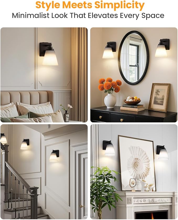 Neporal CARRYGLOW Battery Operated Wall Sconce, Peel and Stick No Drill Wall Lights Battery Operated, Rechargeable Wall Sconces for Bedroom, Living Room, Bathroom, Apartment, Renter Friendly