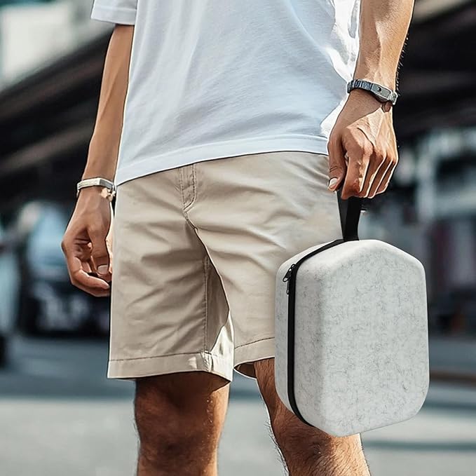 sarlar Hard Carrying Case for Meta Quest 3/3S/Oculus Quest 2/Pimax Dream Air, Large Space for BOBOVR S3 Pro/M3 Pro/Kiwi Design Battery Head Strap All Accessories, Ideal for Travel Home Storage
