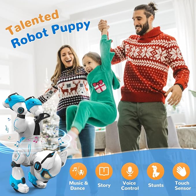 okk Robot Building Toys & Robot Dog for Kids