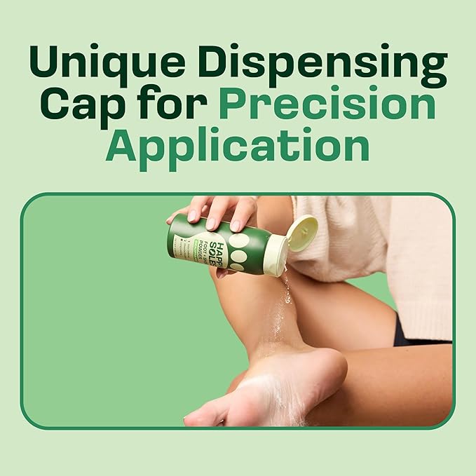 Electric Callus Remover & Foot Powder Bundle - Rechargeable Pedicure Tool + Odor Control for Smelly Feet (Lemongrass)
