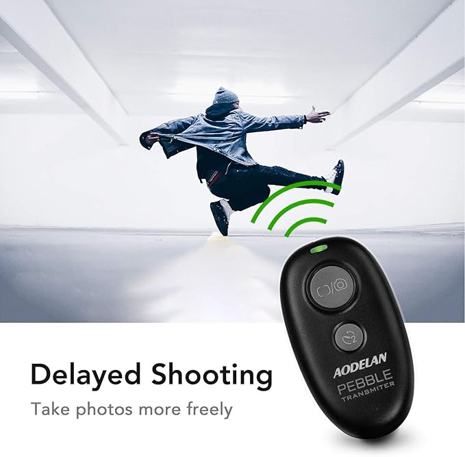 Camera Wireless Shutter Release Remote Control for Canon EOS R5 C, R3, R6, 5D, For Fujifilm GFX 50S II, for Olympus E-M1 Mark III, E-M5 III;Replaces Canon TC-80N3, RS-60E3, Fuji RR-100, Olympus RM-CB2