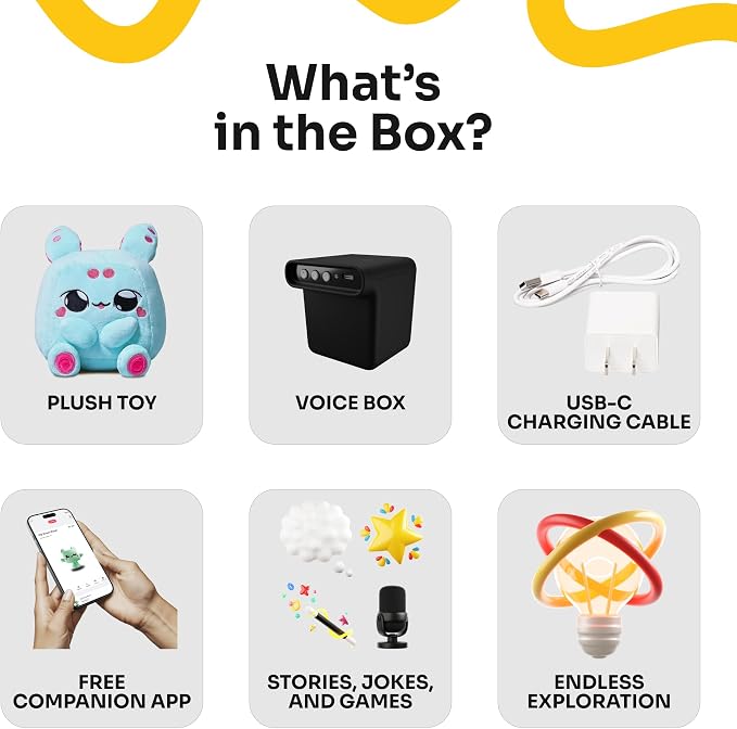 CURIO Interactive AI Learning Toy, Voice-Powered, WiFi Connected, Ages 3+ (GREM)