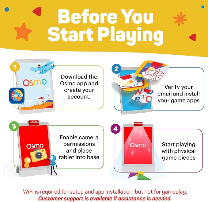 Osmo Genius Starter Kit for Kids Ages 6–10 | 7 Educational Learning Games | iPad Compatible | Educational STEM Learning System | Base Included (7 Games iPad)