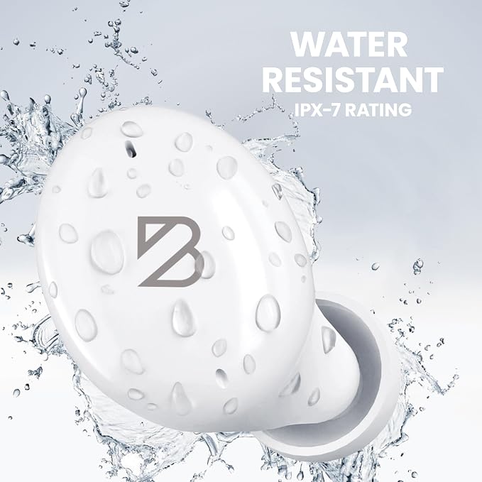 Back Bay Audio Wireless Earbuds for Small Ears, Award-Winning Sound w/Bass Mode, Durable Sweatproof Bluetooth Earbuds, Comfortable for All Ears