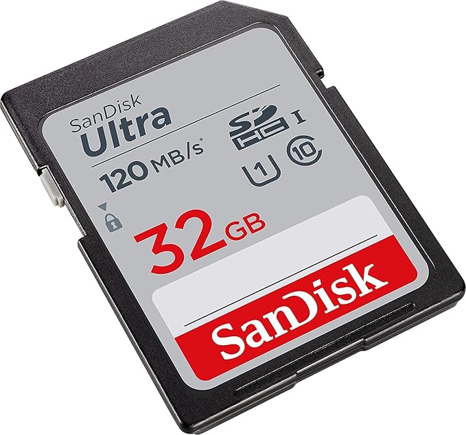 SanDisk 32 GB Class 10 SD HC Ultra Flash Memory Card - 5 Pack (SDSDUN4-032G-GN6IN) Bundle with Everything But Stromboli MicroSD & SD Card Reader