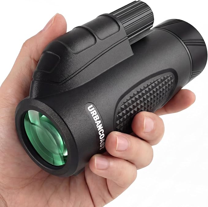 8X32 Monocular Telescope for Adults High Powered – Waterproof, BAK4 Prism, FMC Lens, Compact Spotting Scope for Bird Watching, Hiking, Travel, Camping & Outdoor Exploration