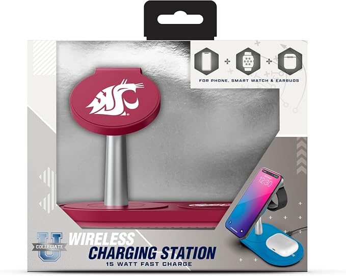 SOAR Collegiate 3-in-1 Wireless Charging Station