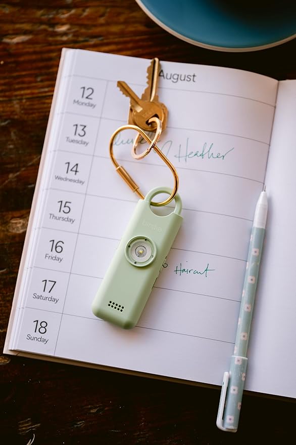 She’s Birdie 3.0 New Version – The Original Personal Safety Alarm for Women by Women–Loud Siren, Flash Light and Rechargeable Battery in a Variety of Colors (Coral Orange)