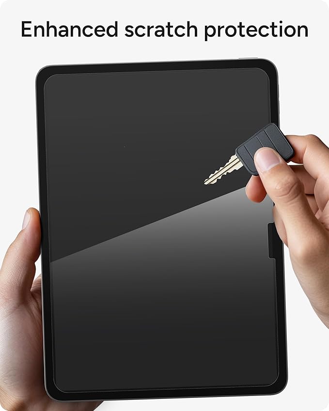 ZAGG XTR4 Screen Protector for iPad 11-inch (A16) & iPad 10.9-inch (10th Gen) – 11X Stronger with Graphene, Blue Light Filtration, Anti-Reflective, EZ Apply Tray, Recycled Glass