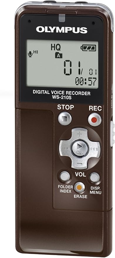 Olympus WS-210S Voice Recorder (141960) (Brown)