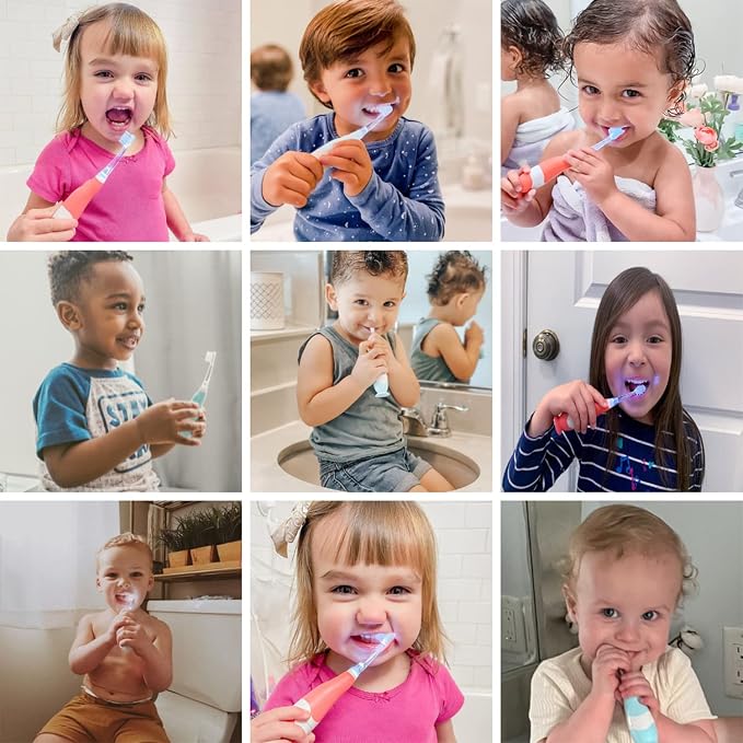 Papablic BabyHandy 2-Stage Bundle with Debby Toddler Sonic Electric Toothbrush