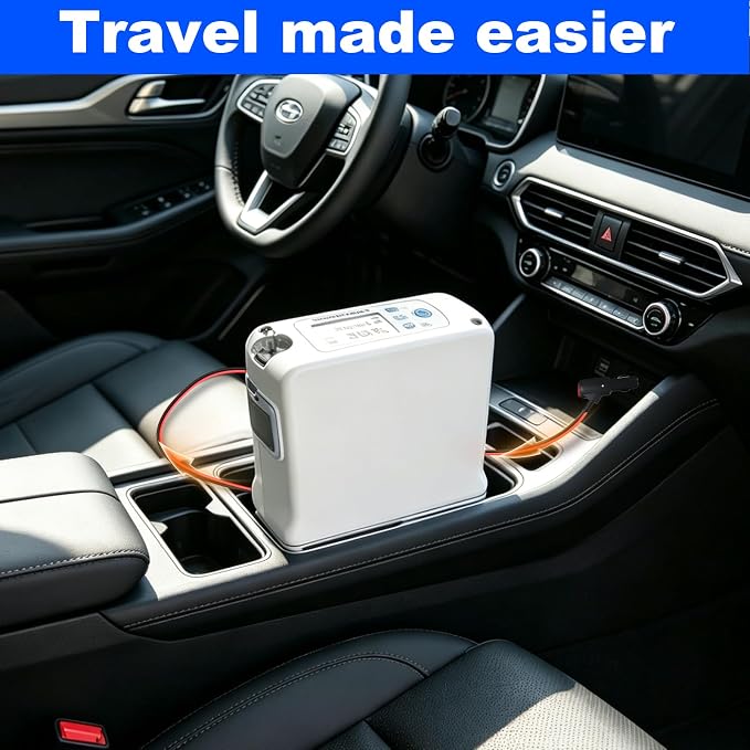 Car Charger for Inogen Portable Oxygen Concentrator Compatible with Inogen One G1 G2 G3 G4 G5 ADP-120RH BA-301 BA-302 BA-303 Concentrator Power Adapter Cord