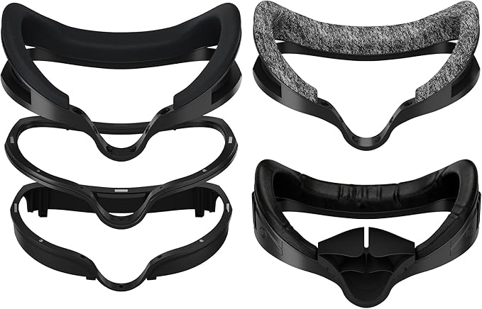 Globular Cluster F3 V3 Magnetic Facial Interface for Quest 3, Flexible and Adaptive Frame with Multi-Material Pads, Not Compatible with Quest 3S or Official Charging Dock