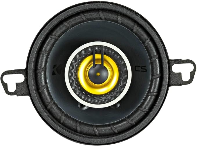 KICKER 46CSC354 CS-Series CSC35 3.5-Inch (89mm) Coaxial Speakers, 4-Ohm (Pair)