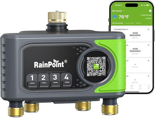 RAINPOINT WiFi Sprinkler Timer 4 Zone