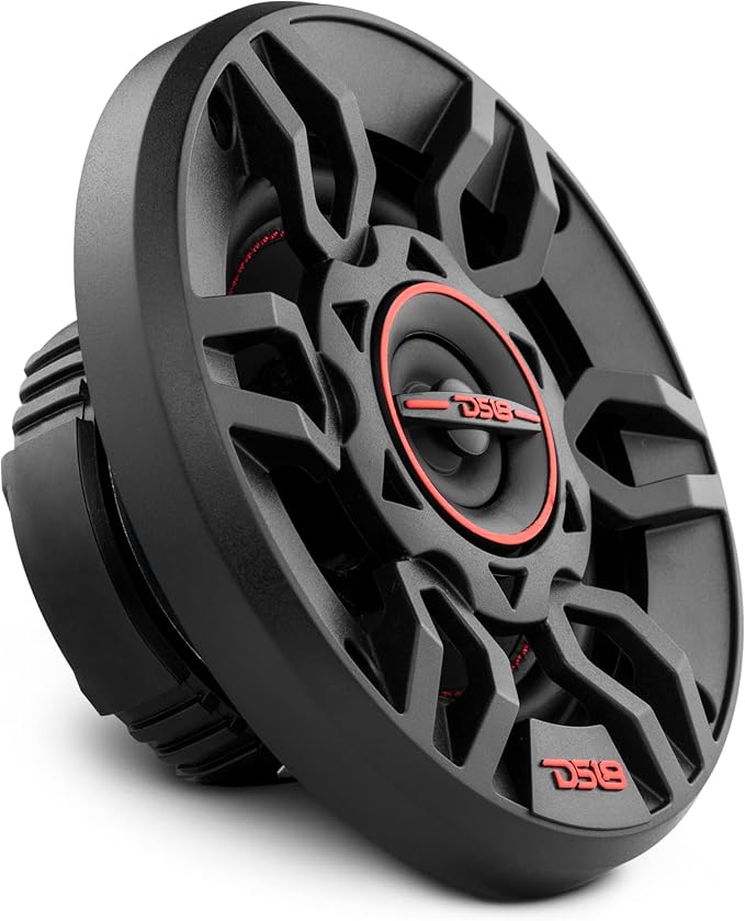 DS18 G4Xi GEN-X 4" 2-Way Coaxial Speakers 120 Watts Max Power 4-Ohm with Mylar Balanced Dome Tweeters - Full Range Car Replacement Speaker - Grill Included - 2 Speakers