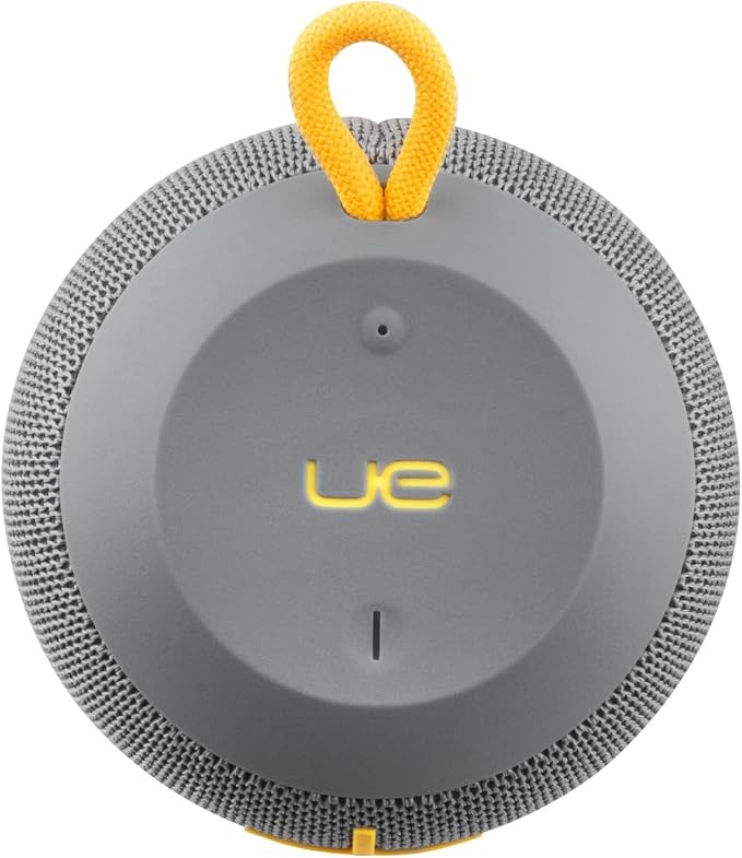 UE WONDERBOOM Super Portable Waterproof Bluetooth Speaker (Stone Grey) (Renewed)