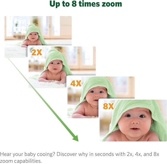 LeapFrog LF915HD Baby Monitor, 5" 720p Screen