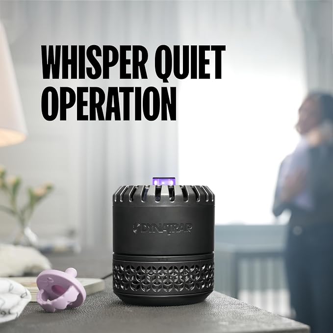 DynaTrap DT152 Indoor Insect Trap and Killer – Catches and Kills Gnats, Flies, Moths & Other Flying Insects