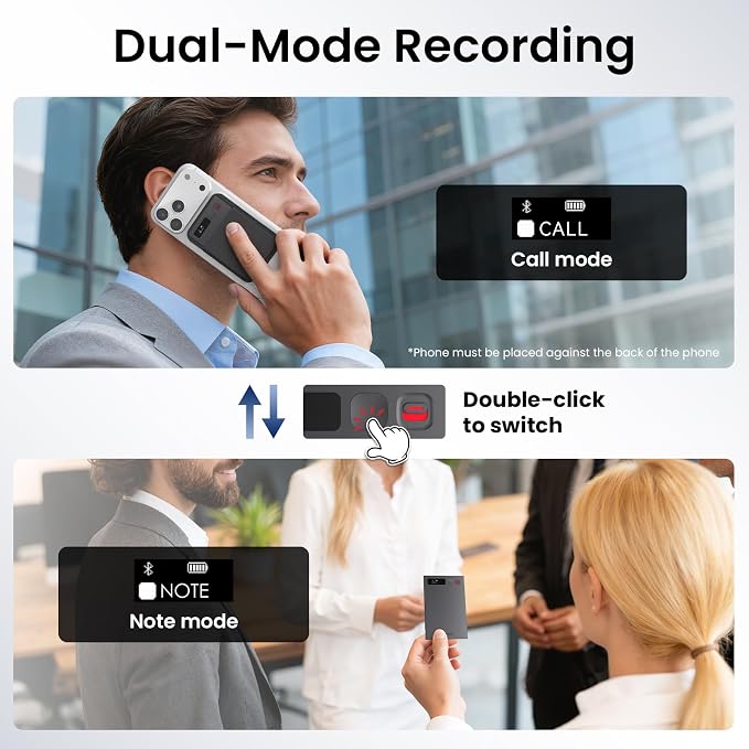AI Voice Recorder, NEWYES Ailog Smart Digital Audio Recorder Meeting Card, Transcribe & Summarize, Translation, 64GB