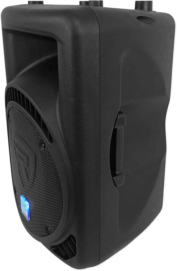 Rockville RPG12BT V2 800W Powered 12" DJ PA Speaker, Bluetooth, Wireless Remote Control, EQ, TWS, for DJs, Musicians, and Live Events