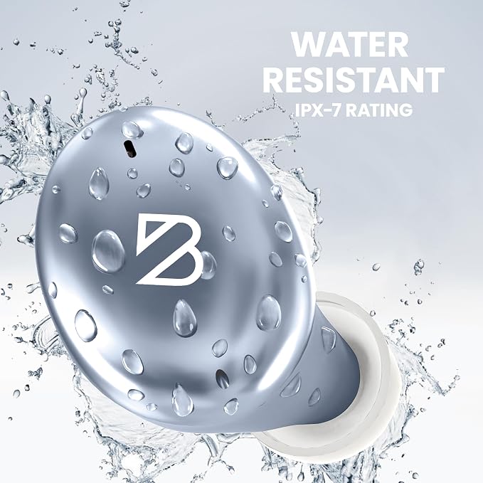 Back Bay Audio Wireless Earbuds for Small Ears, Award-Winning Sound w/Bass Mode, Durable Sweatproof Bluetooth Earbuds, Comfortable for All Ears